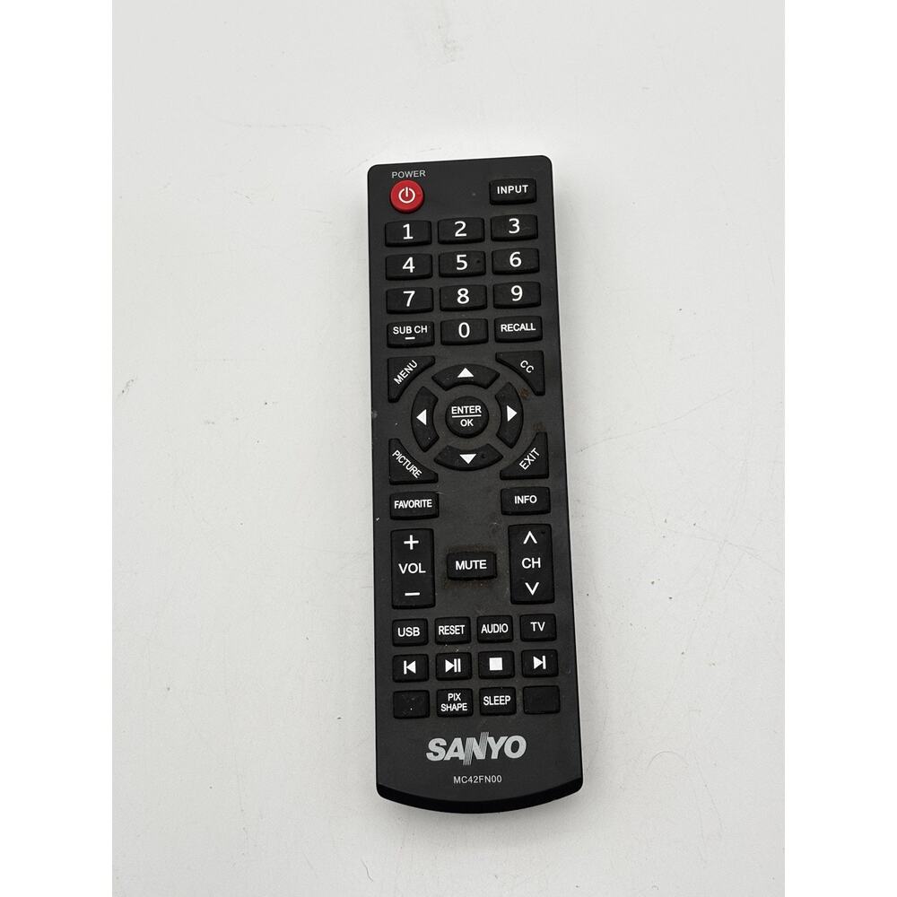 Sanyo MC42FN00 Remote Control Clean Tested & Works - Picture 9 of 9